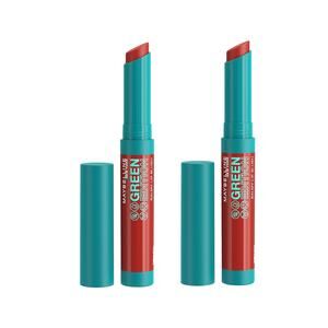 2 Pack Maybelline Green Edition Balmy Lip Blush SANDALWOOD 010 mango oil